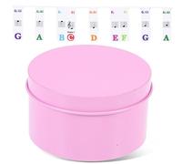 NULYLU Piano Keyboard Note Strip Non-stick Keys Learning Labels Storage Case for Beginners Piano Teaching Tool Easy to Use Music Recognition Strips