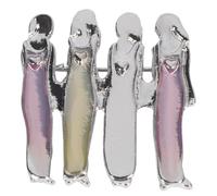 NULYLU Pin Alloy Shining Attractive Decoration and Look Appearance Beautiful Brooch Lapel Valentine's Day Sister for Women for Parties