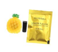 NULYLU Pineapple Car Air Freshener Vent Clip with Fresh Fragrance and Odour Removal, Acrylic Material Car Air Conditioning Outlet Diffuser, Chic Style Gift for Colleagues Or Lovers