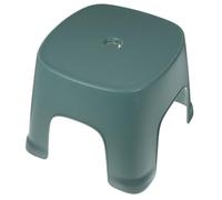 NULYLU Plastic Toilet Step Stool for Bathroom and Toilet Use, Small Green Household Foot Stool with Non-Slip Surface, Bathroom Step for Bathing and Training