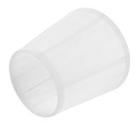 NULYLU Pleated Fabric Lamp Shade Protects Eyes from Bright Light White Cloth Lampshade with Simple but Sturdy Structure for Floor and Table Lamps for Living Room and Other Places