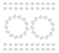 NULYLU Polishing Media Abrasive Buffing Abrasive Ceramic Triangle White 4mm Comprehensive Polishing Natural Polish for Jewelry Store and Factory