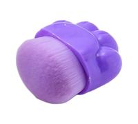 NULYLU Portable Cat Paw Shape Foundation Brush and Women Artificial Fiber and Plastic Material, Safe and Easy Makeup Application, Unique Chic Design for Travel and Everyday Use