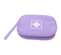 NULYLU Portable Equipment Storage Bag with Waterproof Oxford Cloth and Internal Compartments, Compact Design for Sports and Household Activities, Small Medicine Pouch for Travel