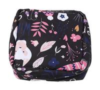 NULYLU Portable Menstrual Pad Storage Bag Coin Pouch Cute Sanitary Napkin Holder for Daily Use for Coins Keys and More Design