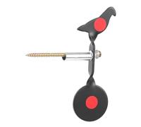 NULYLU Portable Metal Tree Mounted Shooting Training Target for Outdoor Games Sturdy Alloy Practice Target with Hanging Design and Stable for Skill Improvement and Accurate Shooting