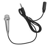 NULYLU Portable Mini Microphone for Smartphones and Laptops Compact Singing Microphone for Easy Recording and Video Creation for Family Entertainment Go Use No External Power Required