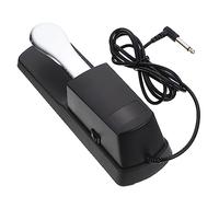 NULYLU Portable Multi Use Sustain Pedal for Electronic Keyboard Durable Non Slip Footswitch Accessory for Digital Piano for Keyboard Players