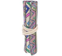 NULYLU Portable Roll up Pencil Case with Cloth Material and Large Capacity Stylish Pencil Holder for Pens and Colour Pens for Art Students from Breaking Or Falling
