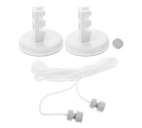 NULYLU Portable Travel Clothesline Sturdy Retractable Clothes Line with Cups, Adjustable 5m Pvc Clothes Drying Rope for Balconies and Outdoor Adventures for Camping and Bathrooms