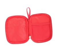 NULYLU Portable Travel First Aid Bag with Oxford Cloth Material and Zipper Closure, Compact Medicine Storage Pouch Providing Excellent Protection for Medicines, for Family and Outdoor Use