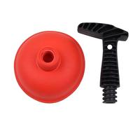 NULYLU Powerful Kitchen Sink Plunger Drain Unblocker Tool with TPR Material and High Suction for Easy to Remove Blockages in Office and Public Places