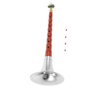 NULYLU Premium Suona Wind Instrument Key for Beginners and Professionals Traditional Ethnic Woodwind Made of Ebony and Rosewood Easy to Play for Practice and Hand Brain Random Color
