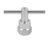 NULYLU Professional Aluminium Alloy Faucet Wrench Corrosion Resistant with 14mm Plug Diameter Bathroom Plumbing Spanner for Home and Bathroom Renovation Use