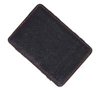 NULYLU Pu Leather Wallet Money Wallet with Multi-Card Design Men's and Large Capacity, Simple Style Bi-fold Purse Elegant Black and Card Holder for Office and Casual Use