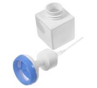NULYLU Pump Bottle Flower Shape Foaming Dispenser for Shower Gel Liquid Soap and Shampoo Refillable Travel-friendly Container for Bath and Personal Care