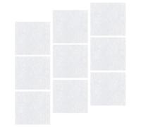 NULYLU Range Hood Filter Paper to Protect Face from Oil and Grease White Cloth 36pcs Kitchen Oil Filtration Sheets for Extractor Hood