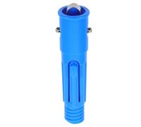 NULYLU Replacement Extension Pole Adapter for Mop and Broom Handles Plastic Telescoping Mop Handle Connector with Spring Clip for Home and Commercial Cleaning