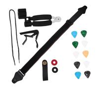 NULYLU Replacement Guitar Sling Strap for Electric and Bass Guitars with Strong Durability and Shoulder Burden Reduction, Made of Cotton, Pu, and Abs, Suitable for Practice and Random Color