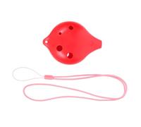 NULYLU Resin Ocarina Alto C Flute Educational Musical Instrument with Neck Strap for Beginners for Learning Music Anytime Anywhere