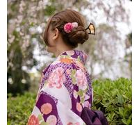 NULYLU Retro Headdress Chinese Style Hairpin U-shape Acrylic Hair Ornamentation Decorative Accessory for Women and Suitable for Birthday and Engagement