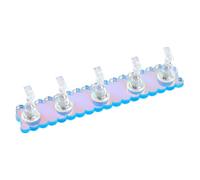 NULYLU Reusable Acrylic Nail Display Stand with Easy Attachment for Practicing Nail Art Techniques Suitable for Home Use Sturdy Polyester Resin and Alloy Magnet Design