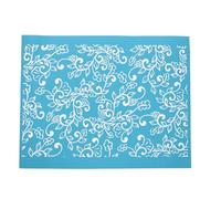 NULYLU Reusable Gauze Mesh Screen Stencil Washable Silk Screen Stencils DIY Printing Template Delicate Pattern Design Not Easy to Deform Or Break for Decorating Holidays