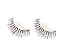NULYLU Reusable Self-adhesive Fake Lashes for Natural Look Comfortable Eyelashes Extension for Parties Photoshoots and Daily Wear Includes Extra Glue Strips Style
