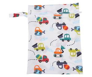 NULYLU Reusable Waterproof Diaper Pouch Diaper Bag Portable Easy to Clean Easy to Wash Polyester Outdoor Multi-colour Cartoon Design