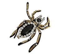 NULYLU Rhinestone Spider Hair Clip Spider Barrette Clip Rhinestones for Halloween Decorations Festival Hair Accessory Jewels