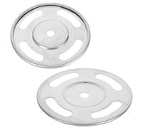 NULYLU Rope Hanger Silver in for 2pcs Replacement Stainless Steel with Lobster Clasp Design and Secure Fit Barrier Hooks for Crowd Control Stanchion Posts Museums and Theaters