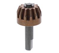 NULYLU Rust Resistant Suitable for Industrial Applications Lightweight Alloy Bevel Gear DIY Tapered Spiral Main Bevel Gear Replacement Part for Model Cars and Locomotives