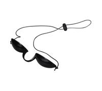 NULYLU Safety Eye Patch UV Protection Protective Eyewear Mask for Cosmetic Procedures LED Treatment Black