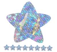 NULYLU Self Adhering Wound Bandage Portable Glitter Star Star Elasticated Bandage Wrap for Daily Use
