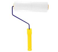 NULYLU Self-leveling Spiked Paint Roller Brush for Epoxy Floor Paint Construction, Lint-free Plastic and Metal Material, Removes Air Bubbles for Smooth Finish Color