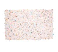 NULYLU Sequins Nail Art Table Mat Nail Mat Manicure Hand Rest Pad with Plastic Material Not Easy to Break and Deform and Home Use