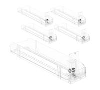 NULYLU Shelf Display Rack 5Pcs, 28Cm Plastic Auto Pusher Stand for Retail Store Tobacco Presentation