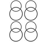 NULYLU Silicone Bike Stopwatch Base Bands Lightweight Design 8pcs Multi-function and Not Easy to Fall for Bike Stopwatch Holder Suitable for Bumpy Roads Cycling
