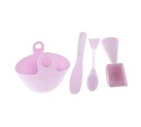 NULYLU Silicone Facial Mask Bowl Mask Mixing Bowl Stirring Tool for Women and Girls