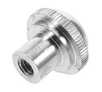 NULYLU Silver Aluminum Alloy Piccolo Head Crown Cap Replacement Screw Plug for Woodwind Instrument Accessories, Sturdy Piccolo Headjoint Crown Stopper for Music Performance