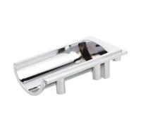 NULYLU Silver Metal Coin Slot for Game Machines and Vending Machines with 3-hole Token Entry Robust Guide Groove and Stable Performance and Vending Environments Size 6.90x3.80x2.00cm