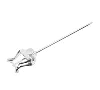 NULYLU Silver Metal Music Clip Lightweight Portable Multi-functional Trumpet Marching Band Instrument Lyre with Spring Clips Not Easy to Slip for Flute and Sheet Music Stand