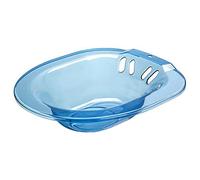 NULYLU Sitz Bath Basin for Postpartum Care Comfortable Toilet Seat for Hemorrhoids Relief for Pregnant Women Elderly Easy to Clean with Overflow Design Soothing Warm Water Therapy