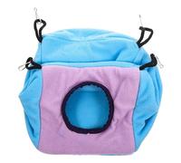 NULYLU Small Animals Cube Hammock Warm Cotton Hanging Hideout Bed