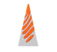 NULYLU Spiral Cone Desk Fidget Desk Pyramid Small Multi-color Plastic Decorative Piece Conversation Starter 3d Printing Technology Artistic Unique Sculpture
