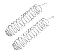 NULYLU Squirrel Feeders Sturdy and Washable Corn Cob Holders 2pcs Pet Feeding Devices Stainless Steel for Garden and Courtyard Use