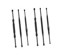 NULYLU Stainless Steel Ear Wax Remover Set 6-Piece Cleaning Kit for Home Use Safe and Effective Ear Cleaning Tools Suitable for Family and Personal Hygiene