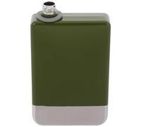 NULYLU Stainless Steel Hip Flask Leakproof Portable Drinking Flask with Moderate Capacity Suitable for Outdoor and Gathering Use Stylish and Compact