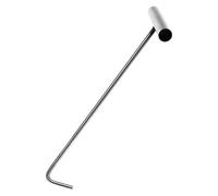 NULYLU Stainless Steel Manhole Cover Hook T-Shaped 38Cm Heavy Duty Hand Lifting Tool Well Cover Lifter Door Lifting Gadget for Industrial Use