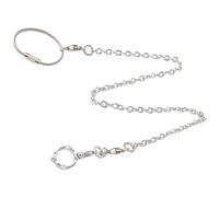 NULYLU Stainless Steel Pet Bird Flying Chain for Parrots with Reinforcing Chains and Easy to Carry Design, Parrot Training Accessory Suitable for Outdoor Use